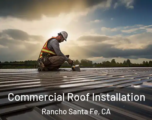  Commercial Roof Installation Rancho Santa Fe, CA