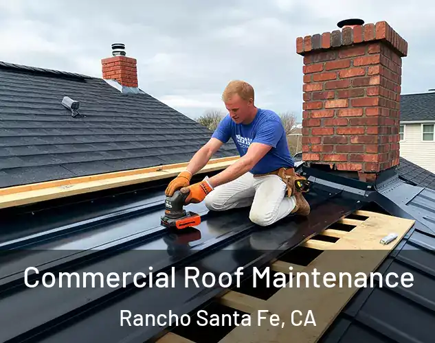  Commercial Roof Maintenance Rancho Santa Fe, CA