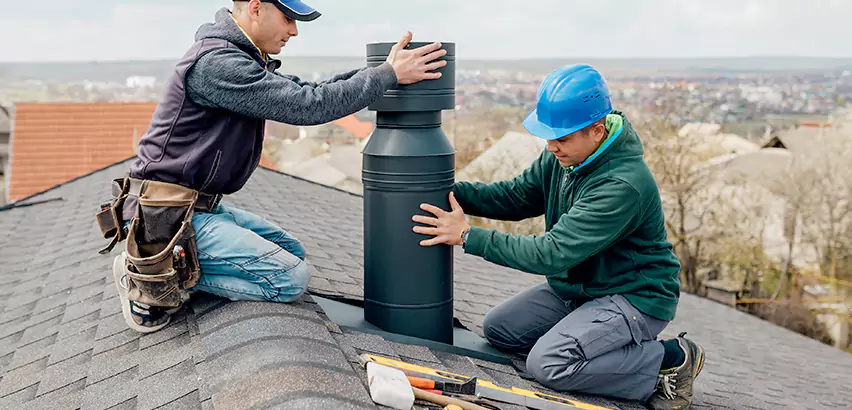 Chimney Flashing Replacement for Storm Damage in Rancho Santa Fe