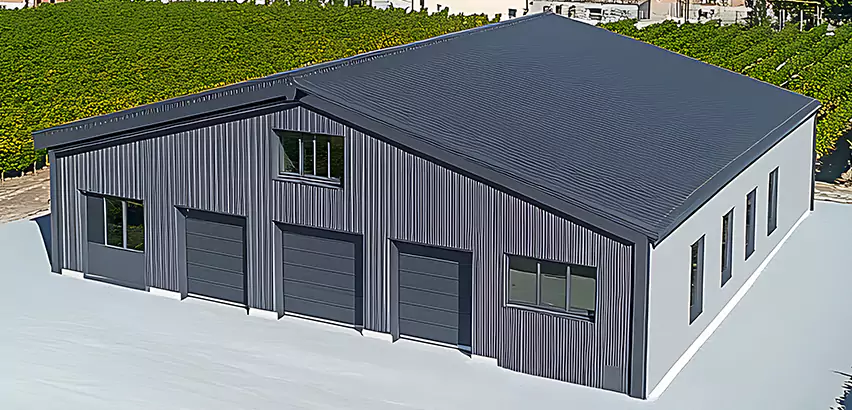 Corrugated Garage Roof Repair in Rancho Santa Fe