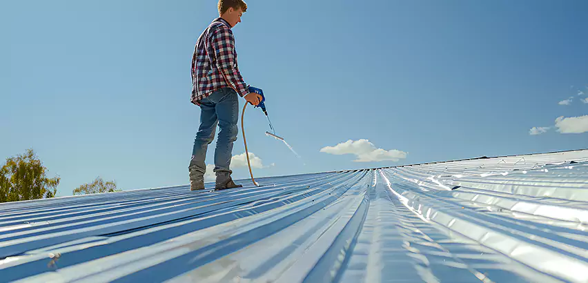EPDM Roofing Installation Drip Edge in Rancho Santa Fe
