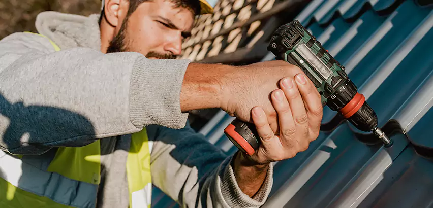 Metal Roof Flashing Installation in Rancho Santa Fe