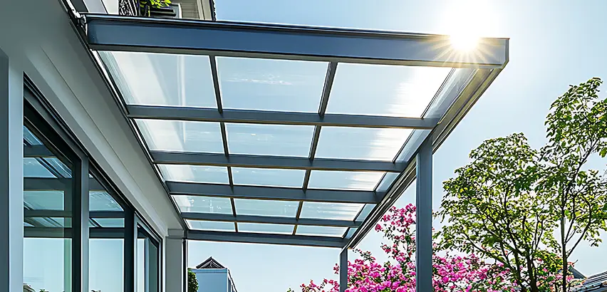 Glass Patio Roof Installation in Rancho Santa Fe