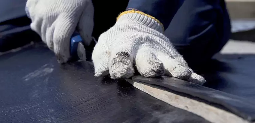 Rubber Roof Seam Repair in Rancho Santa Fe