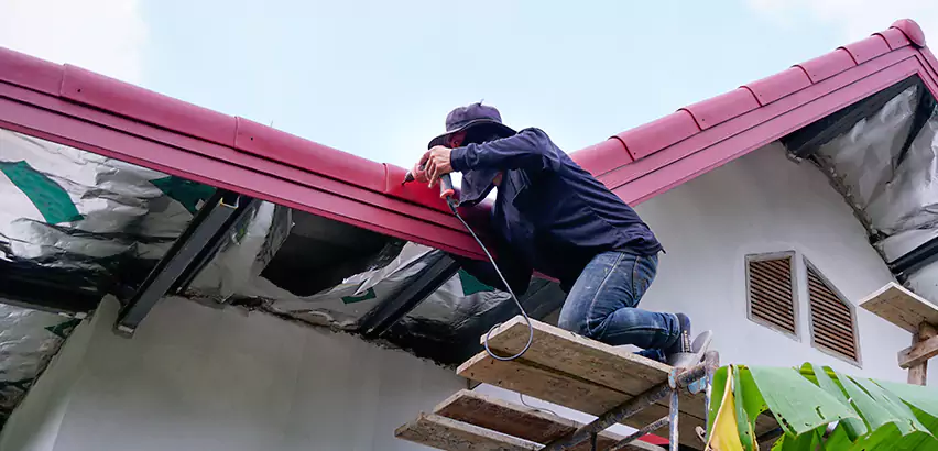 Residential Wind Damage Roof Repair in Rancho Santa Fe